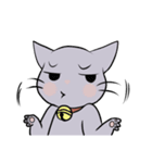 Funny cat 's face（個別スタンプ：1）