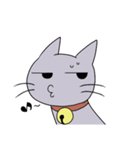 Funny cat 's face（個別スタンプ：7）