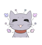 Funny cat 's face（個別スタンプ：38）