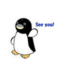 ペンギンのロブ（個別スタンプ：8）