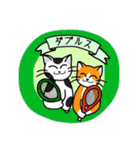 テニス猫（試合結果報告用）（個別スタンプ：3）