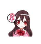ゆるふわ+つんくーる彼女（個別スタンプ：1）