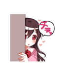 ゆるふわ+つんくーる彼女（個別スタンプ：7）