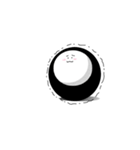 くろしろくん（個別スタンプ：14）