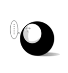 くろしろくん（個別スタンプ：24）