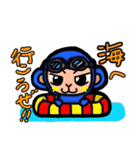 LOVE little monkey（個別スタンプ：1）