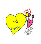 Colorful Heart Friends（個別スタンプ：6）
