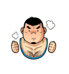 クマ男の日常（個別スタンプ：3）