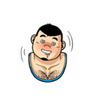 クマ男の日常（個別スタンプ：6）