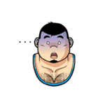 クマ男の日常（個別スタンプ：15）
