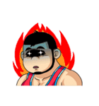 クマ男の日常（個別スタンプ：24）