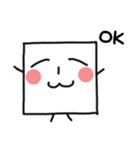 A square man（個別スタンプ：4）