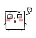 A square man（個別スタンプ：37）