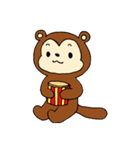 おきらくたぬきのポンキー（個別スタンプ：34）