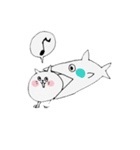 とろちゃんとたまちゃんと猫（個別スタンプ：11）