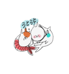 とろちゃんとたまちゃんと猫（個別スタンプ：13）
