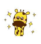 Giraffe rough LIFE（個別スタンプ：7）