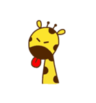 Giraffe rough LIFE（個別スタンプ：8）