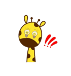 Giraffe rough LIFE（個別スタンプ：9）