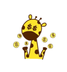 Giraffe rough LIFE（個別スタンプ：22）