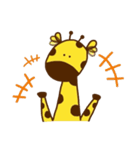 Giraffe rough LIFE（個別スタンプ：23）