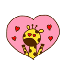 Giraffe rough LIFE（個別スタンプ：32）