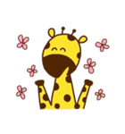 Giraffe rough LIFE（個別スタンプ：36）