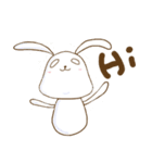 what the rabbit（個別スタンプ：1）