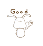 what the rabbit（個別スタンプ：2）