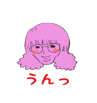 smiling face 1 日本語版（個別スタンプ：36）