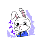 うさぎくんとライオンくん 日常編（個別スタンプ：16）