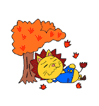 うさぎくんとライオンくん 日常編（個別スタンプ：33）