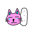 ピンクの動物（個別スタンプ：24）