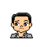 Pixel Art 「社会人の喜怒哀楽」（個別スタンプ：14）