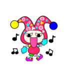 Clown show time.（個別スタンプ：34）