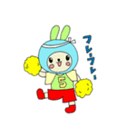かぶりウサスタンプ（個別スタンプ：16）
