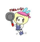 かぶりウサスタンプ（個別スタンプ：18）