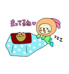 かぶりウサスタンプ（個別スタンプ：23）