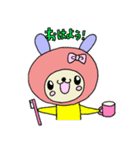 かぶりウサスタンプ（個別スタンプ：26）