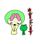 かぶりウサスタンプ（個別スタンプ：36）