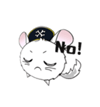 Pirate Chinchilla（個別スタンプ：12）