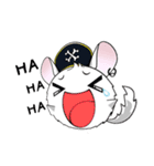Pirate Chinchilla（個別スタンプ：21）