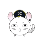 Pirate Chinchilla（個別スタンプ：31）