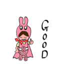 うさレンジャー・x・（個別スタンプ：3）
