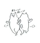ニャ足歩行（個別スタンプ：24）