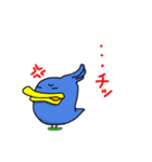 シロネコと青い鳥2（個別スタンプ：23）