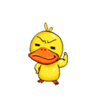 banano yellow duck（個別スタンプ：3）