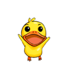 banano yellow duck（個別スタンプ：4）