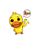 banano yellow duck（個別スタンプ：5）