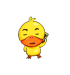 banano yellow duck（個別スタンプ：24）